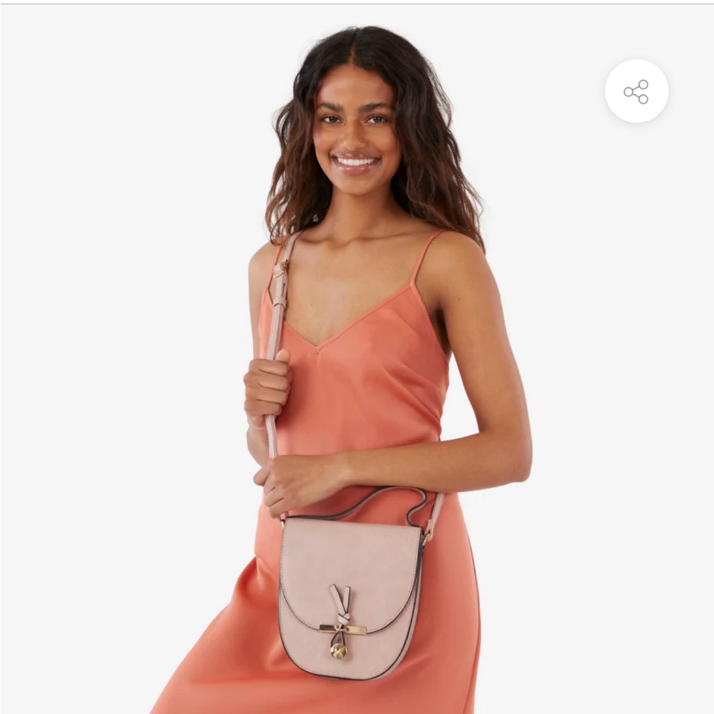 Summer & Rose Chic Soft Pink Crossbody Bag New Never Used.